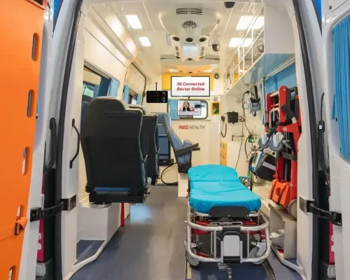 Patient transportation services by Road, Air and Train Ambulances